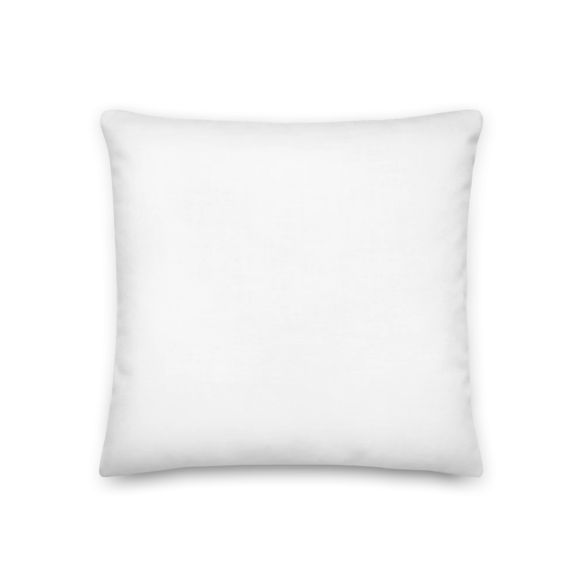 Abstract Series 01 Premium Pillow White