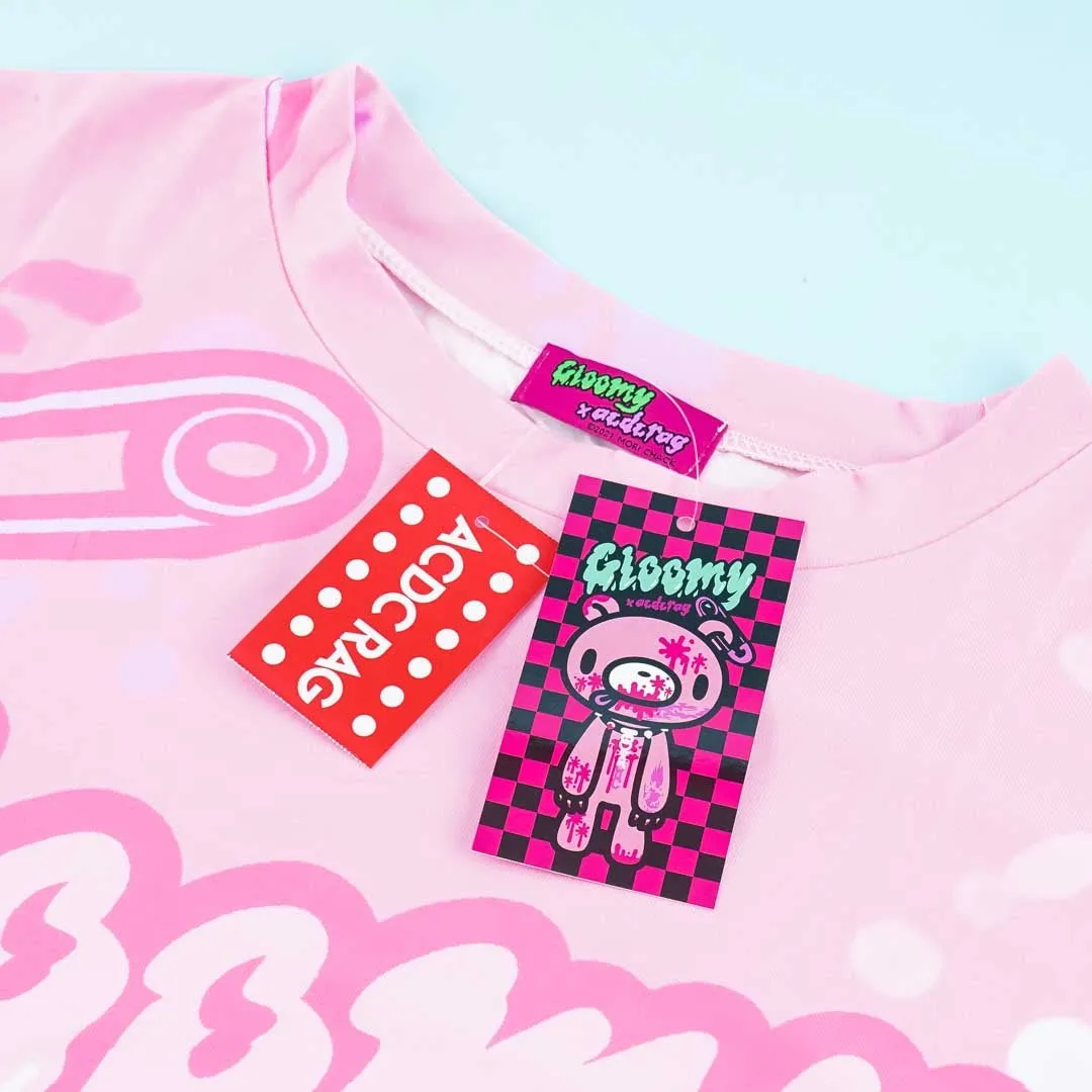 ACDC RAG Pastel Gloomy Bear Huge T-shirt