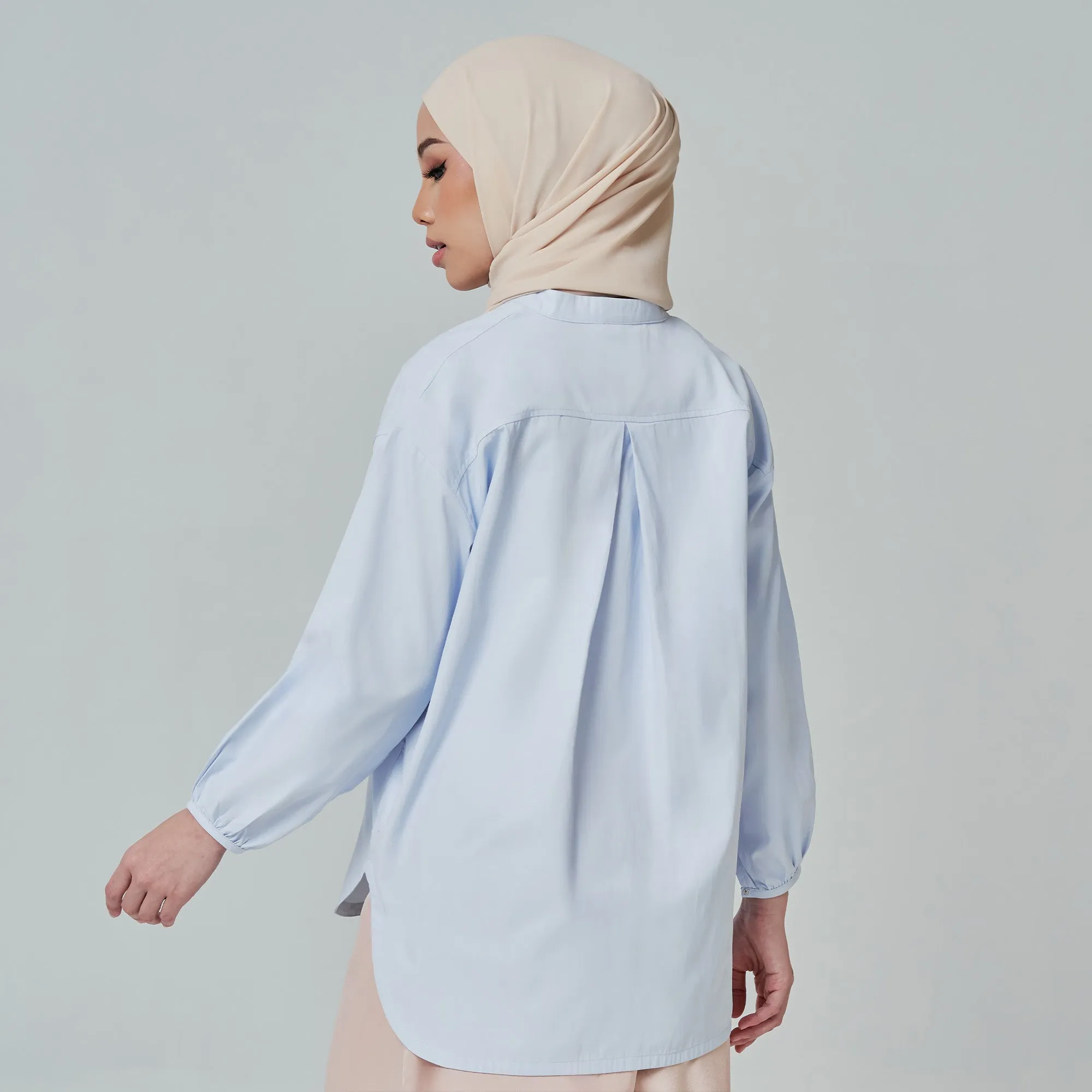 Apparel : Loose Top - Sky Blue