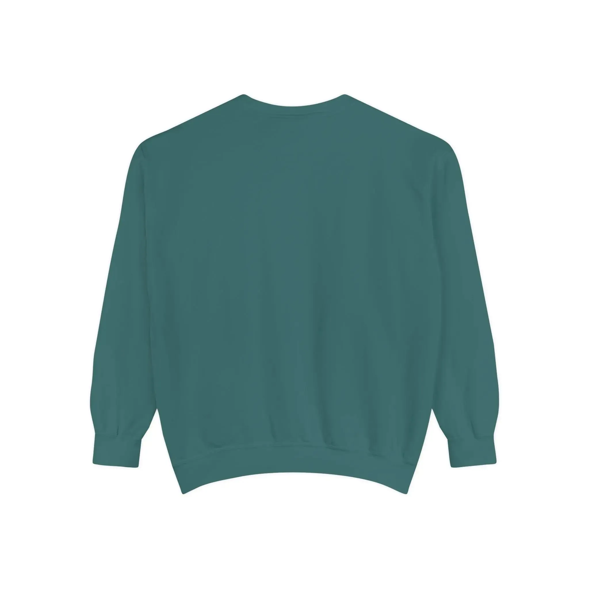 Artistic Mens & women Garment-Dyed Sweatshirt with Abstract Design