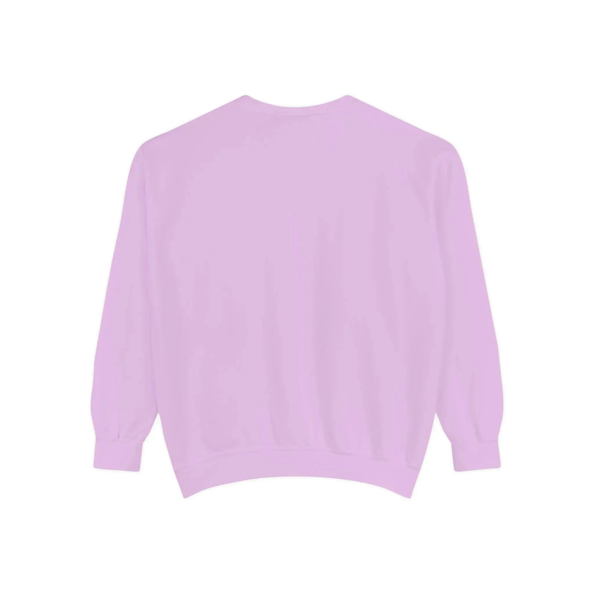 Artistic Mens & women Garment-Dyed Sweatshirt with Abstract Design