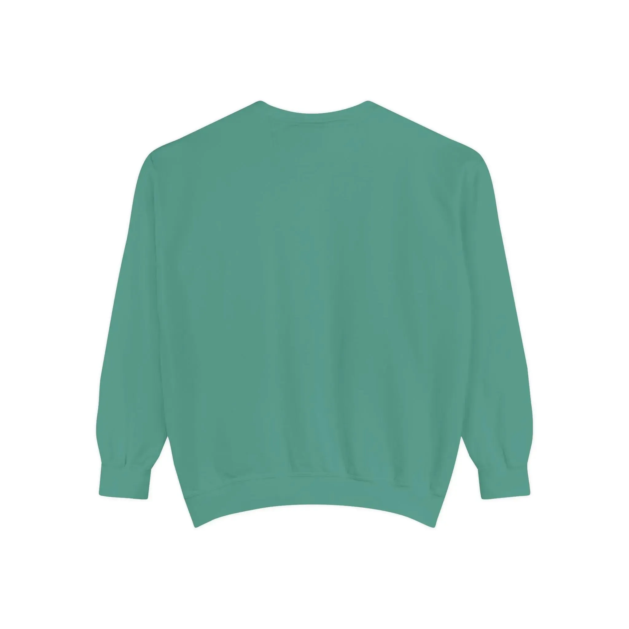 Artistic Mens & women Garment-Dyed Sweatshirt with Abstract Design