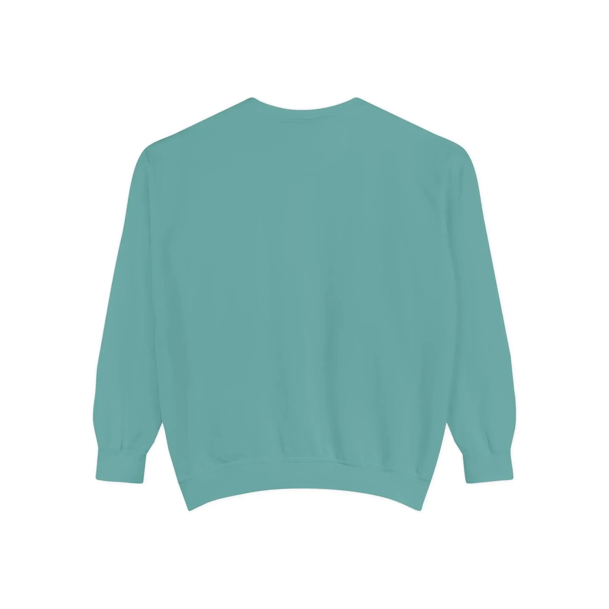 Artistic Mens & women Garment-Dyed Sweatshirt with Abstract Design