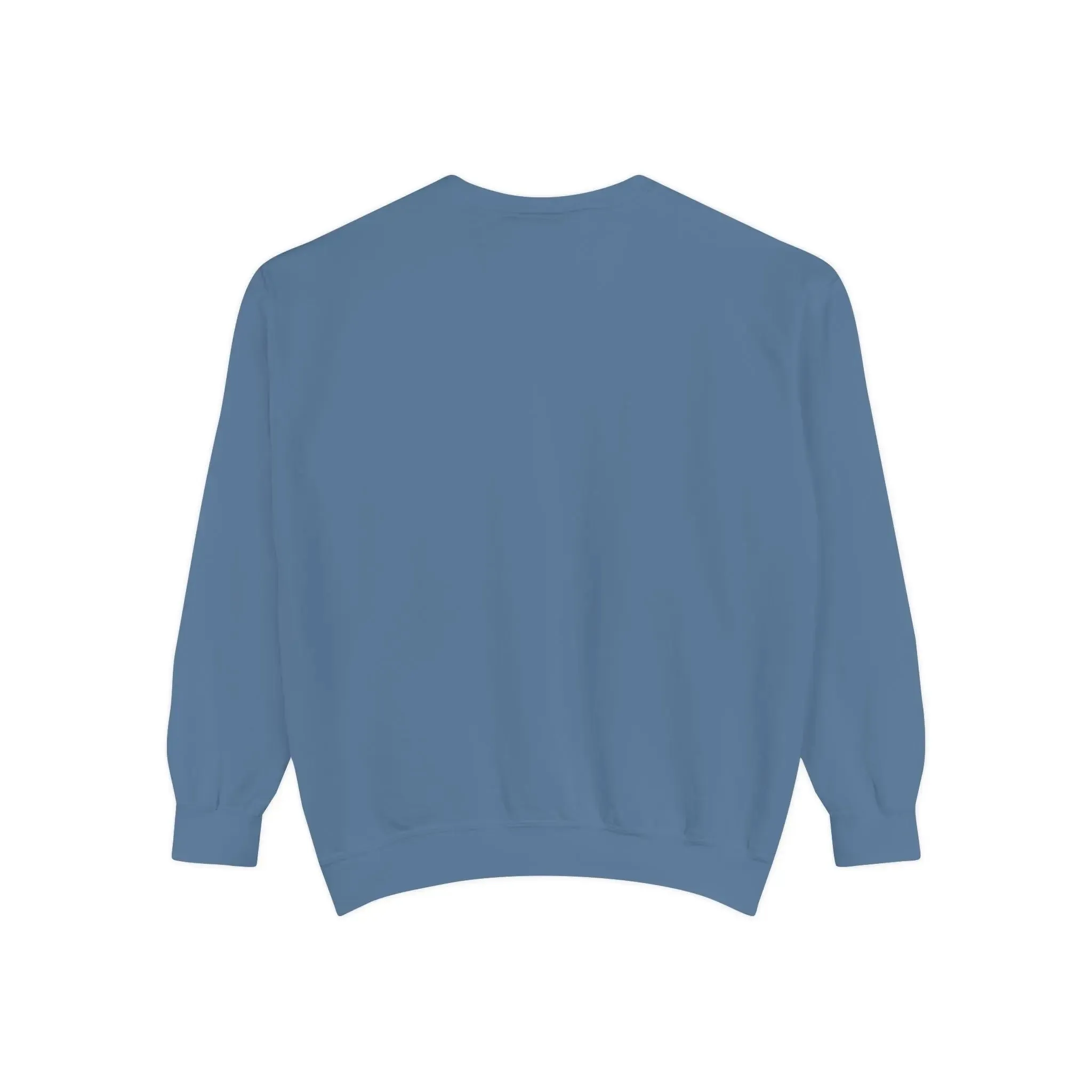 Artistic Mens & women Garment-Dyed Sweatshirt with Abstract Design