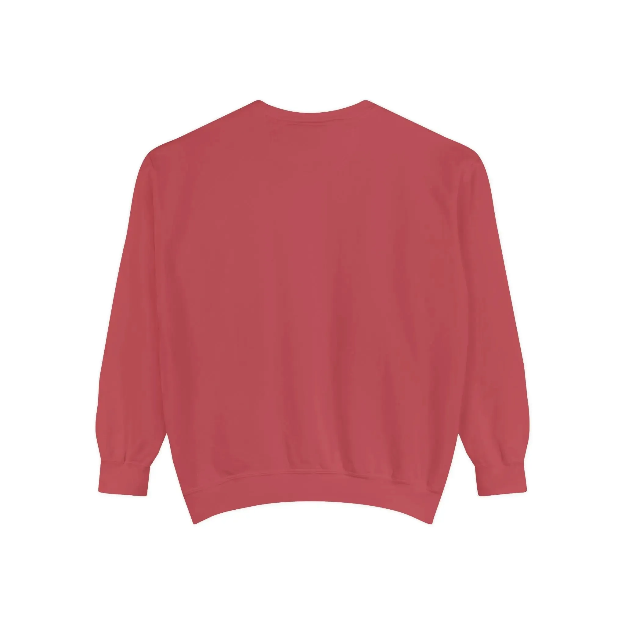 Artistic Mens & women Garment-Dyed Sweatshirt with Abstract Design