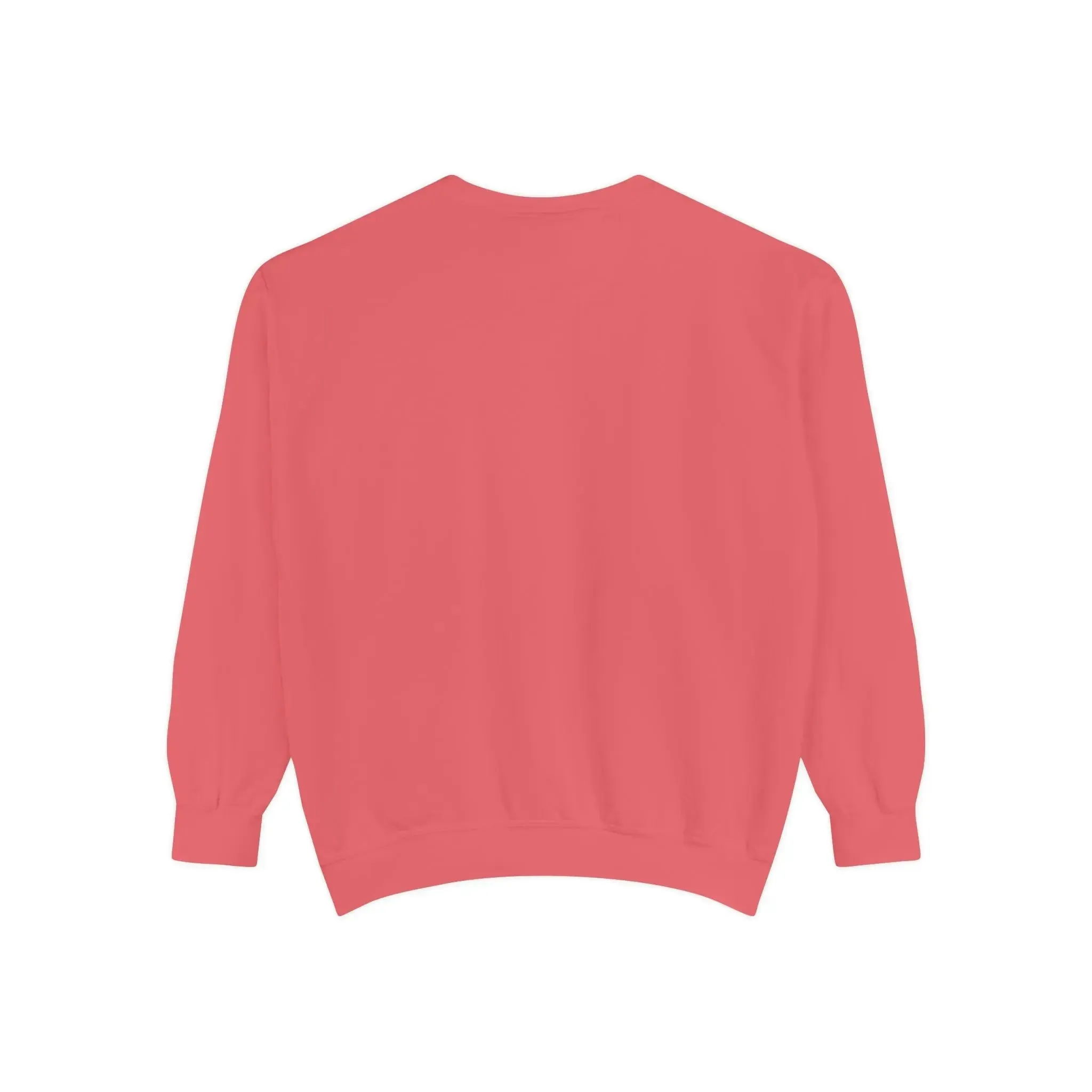 Artistic Mens & women Garment-Dyed Sweatshirt with Abstract Design