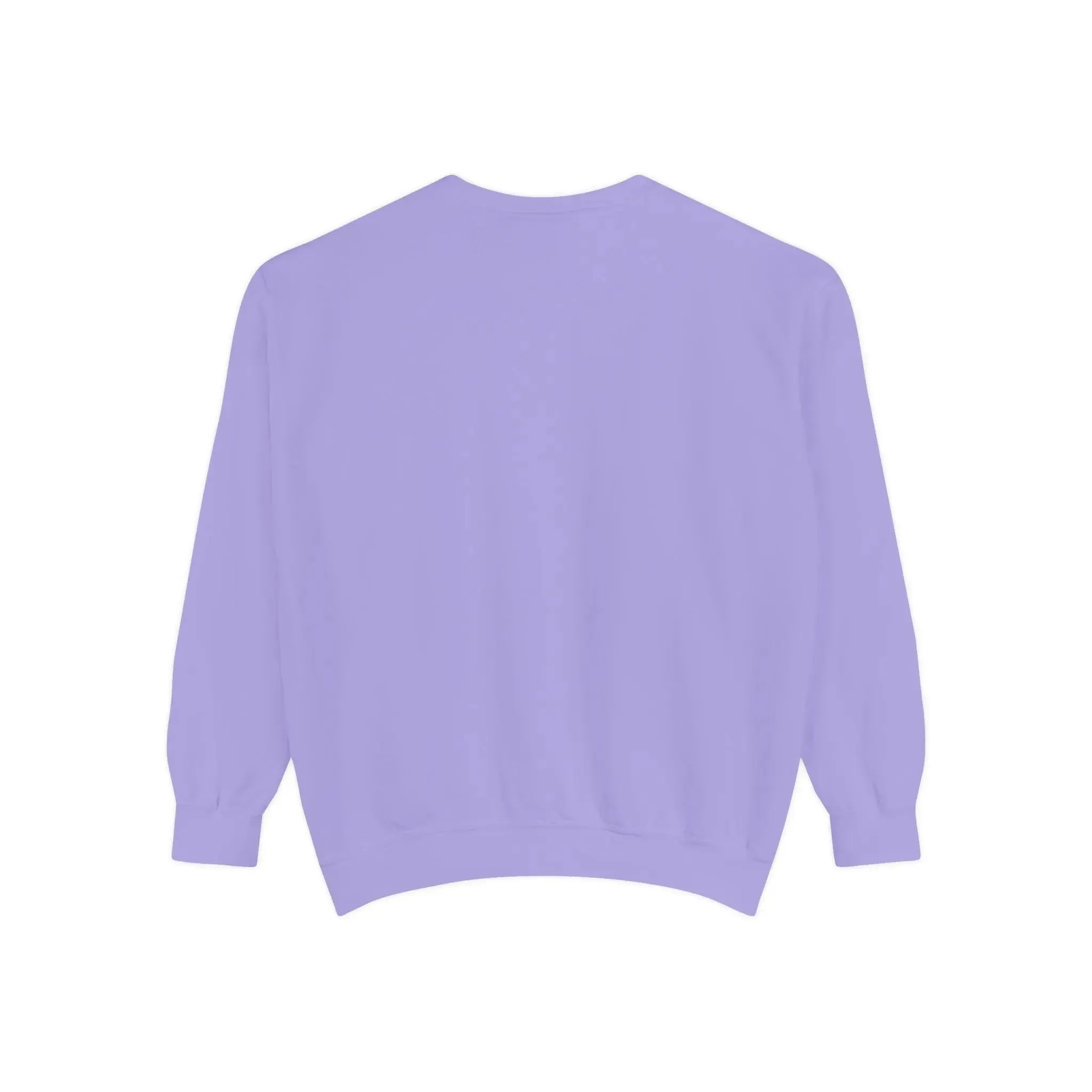 Artistic Mens & women Garment-Dyed Sweatshirt with Abstract Design