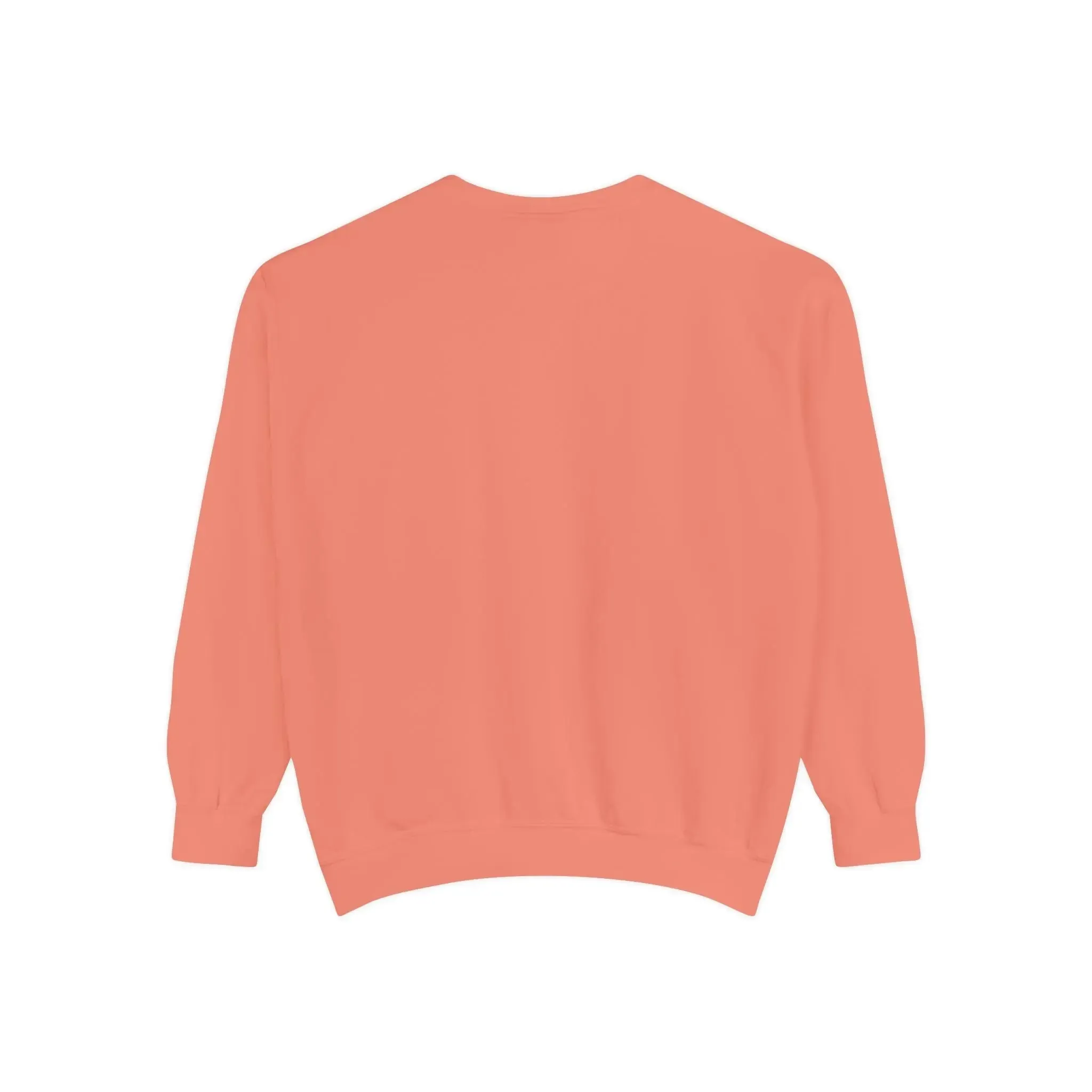 Artistic Mens & women Garment-Dyed Sweatshirt with Abstract Design