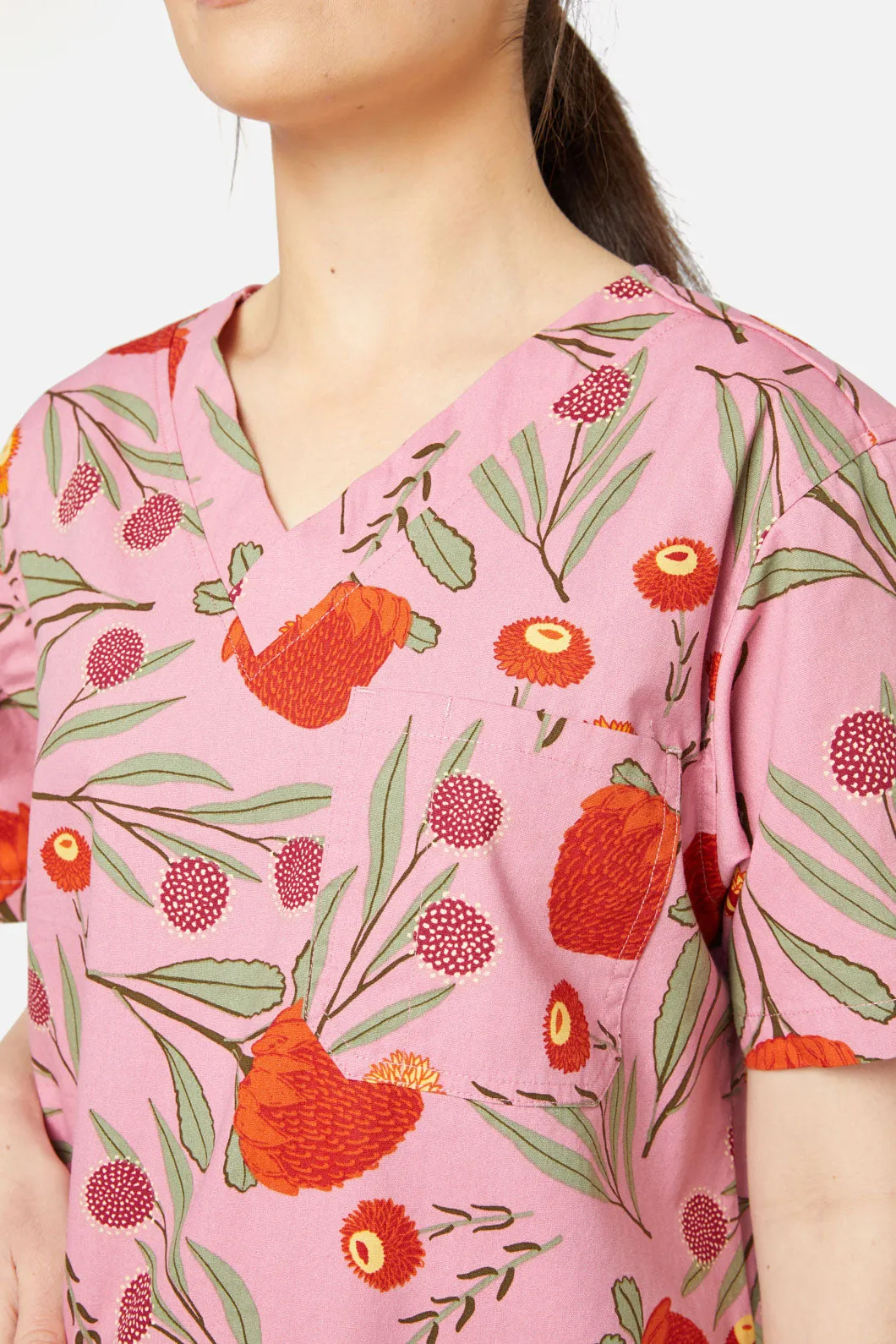 Australian Floral Scrub Set