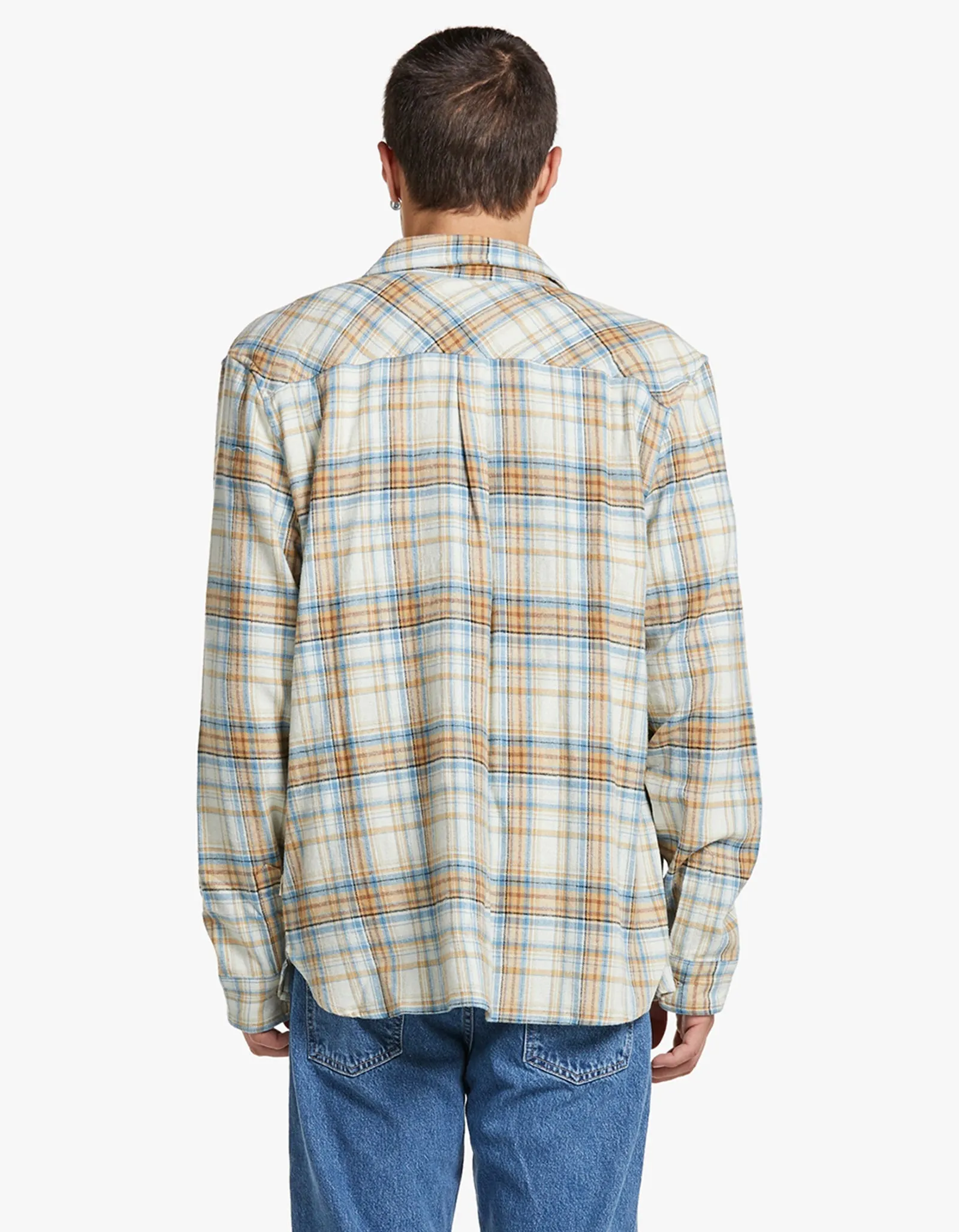 Autumn Flannel - Blue Sky