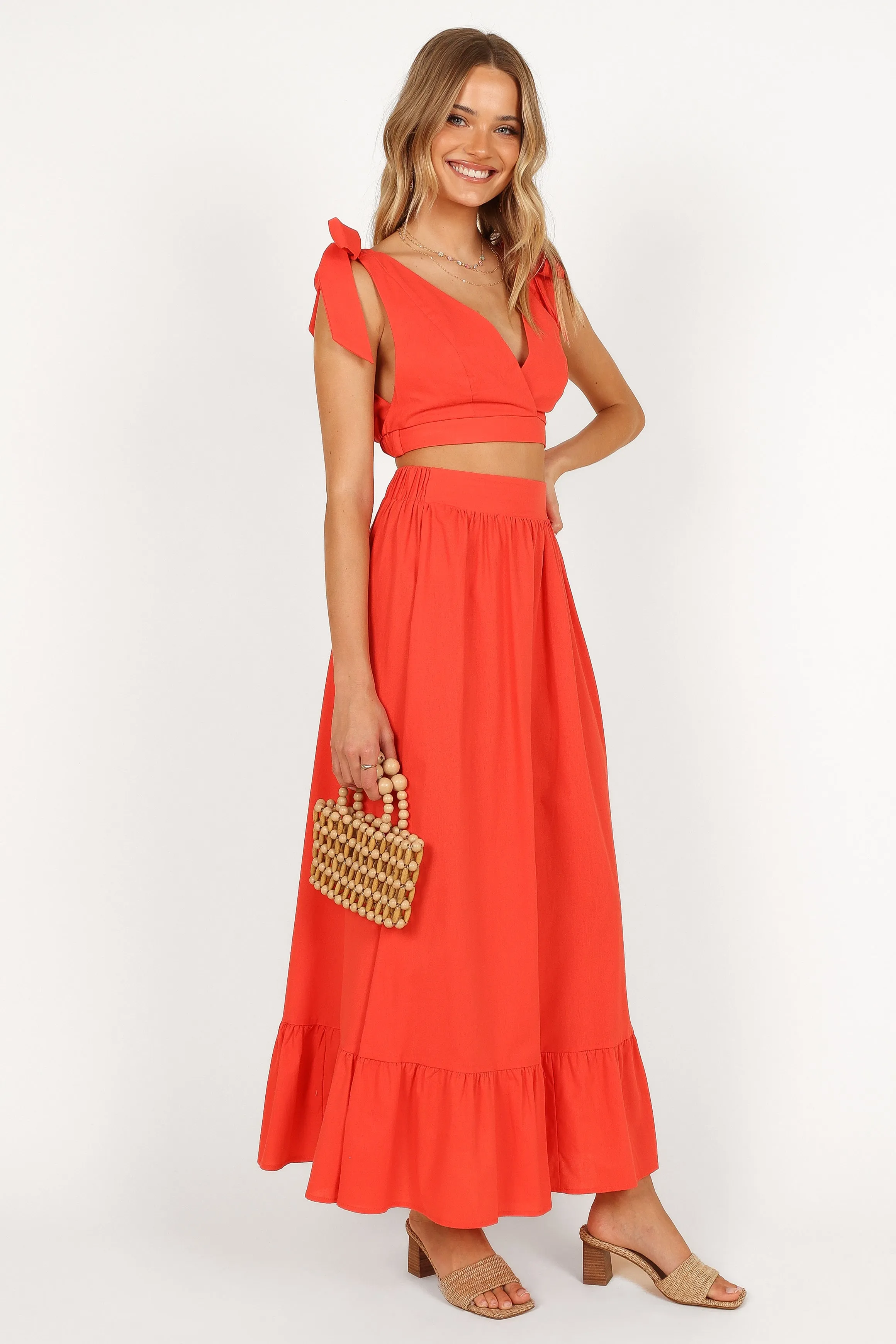Betsy Two Piece Set - Red