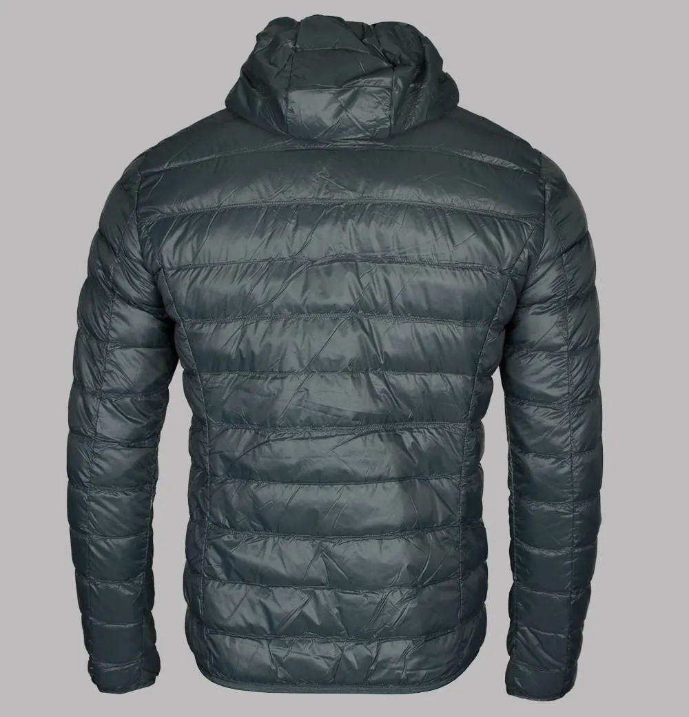 EA7 Quilted Down Hooded Jacket Urban Chic