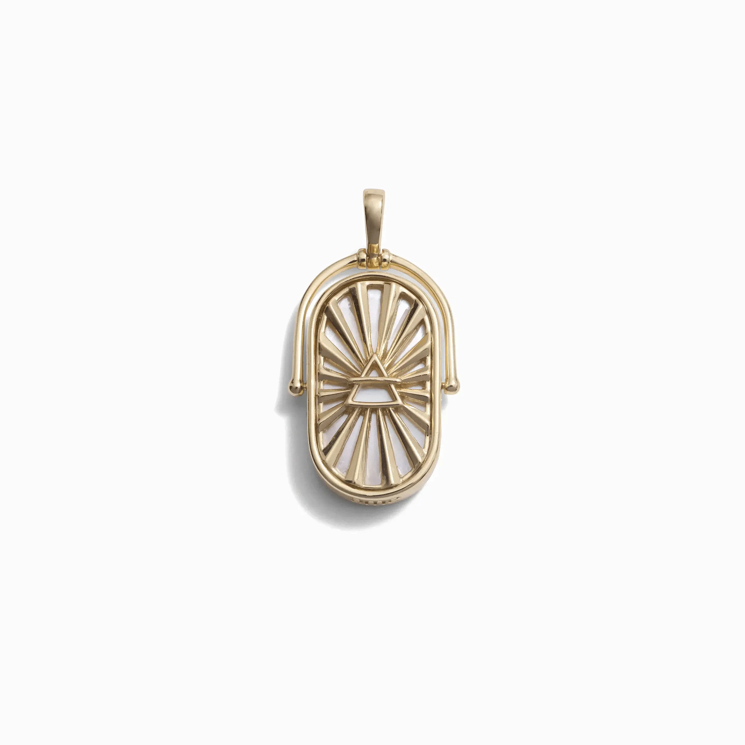 Element Necklace with 2mm French Cable Chain