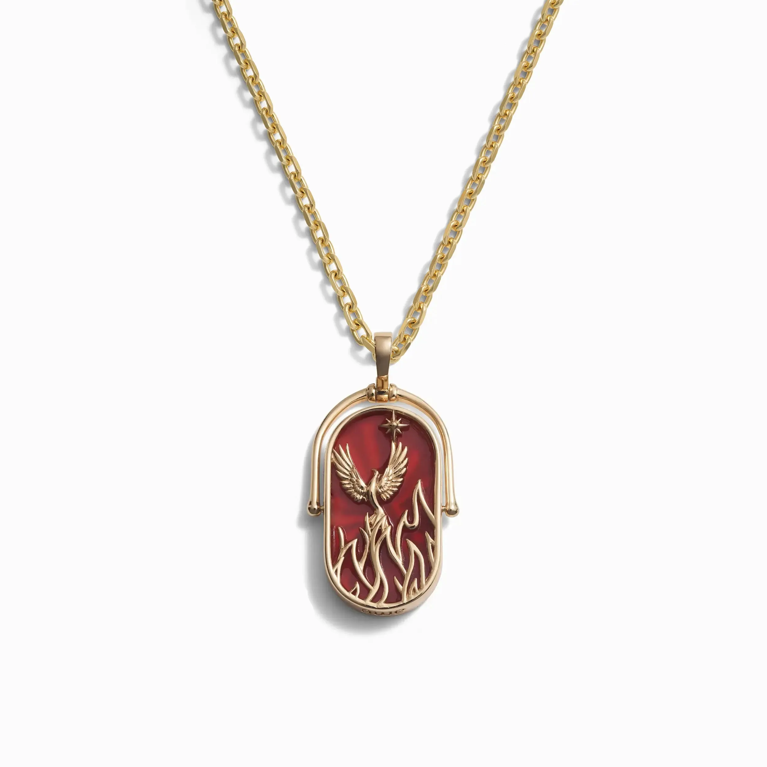 Element Necklace with 2mm French Cable Chain