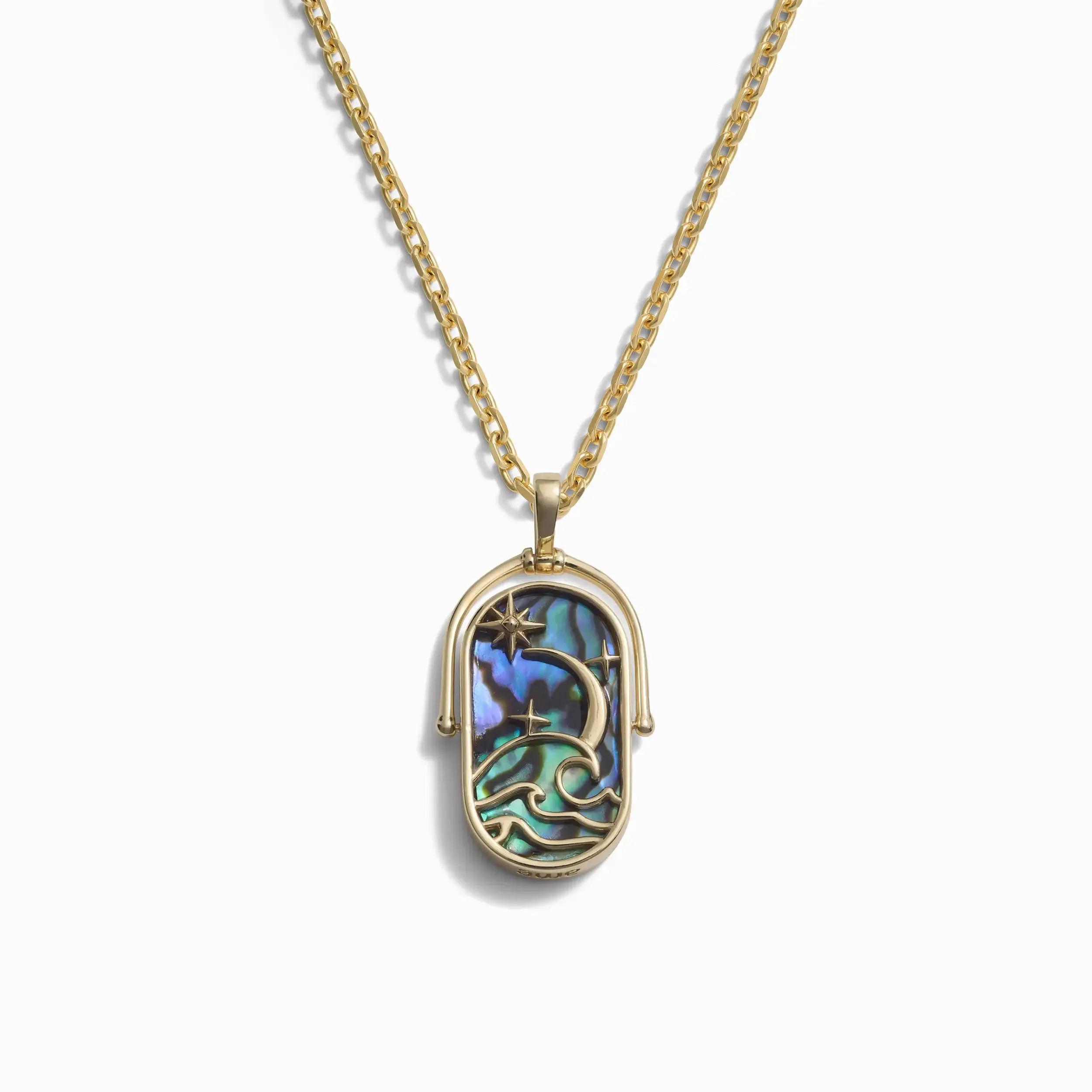 Element Necklace with 2mm French Cable Chain