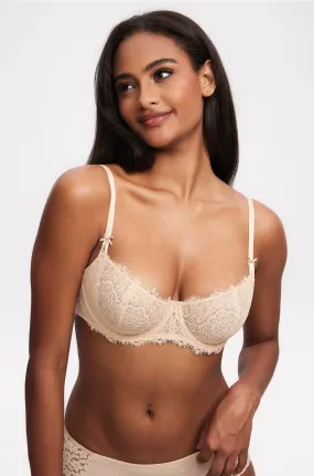 Eyelash Lace Balconette Bra
