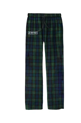 Flannel Lounge Pants - Green & Navy
