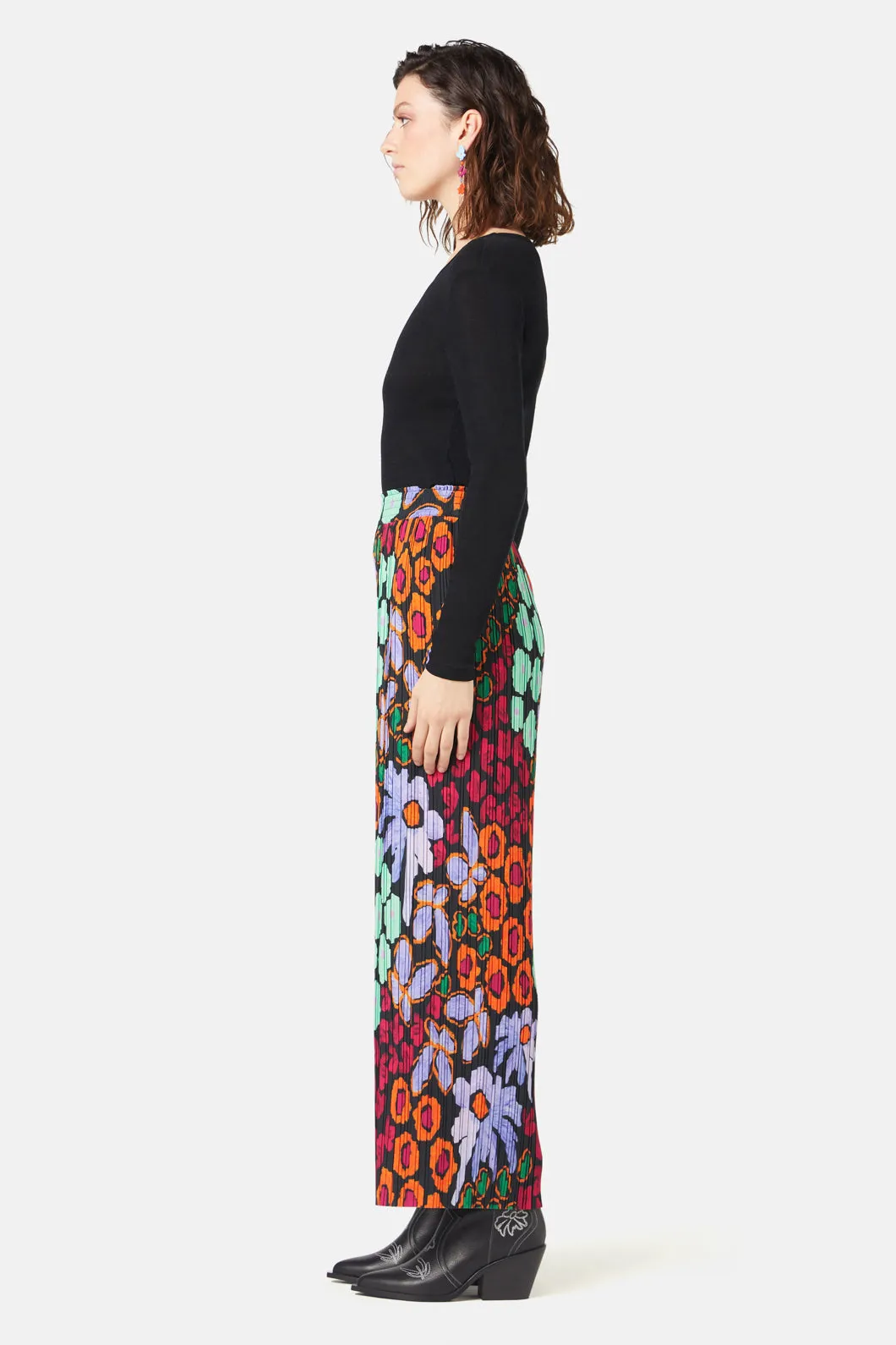 Flower Shower Pleat Pant