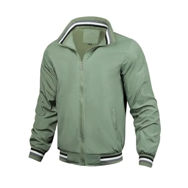 GETH Design Men's Fashion Premium Quality Classic Design Yellow Cotton Coat Jacket