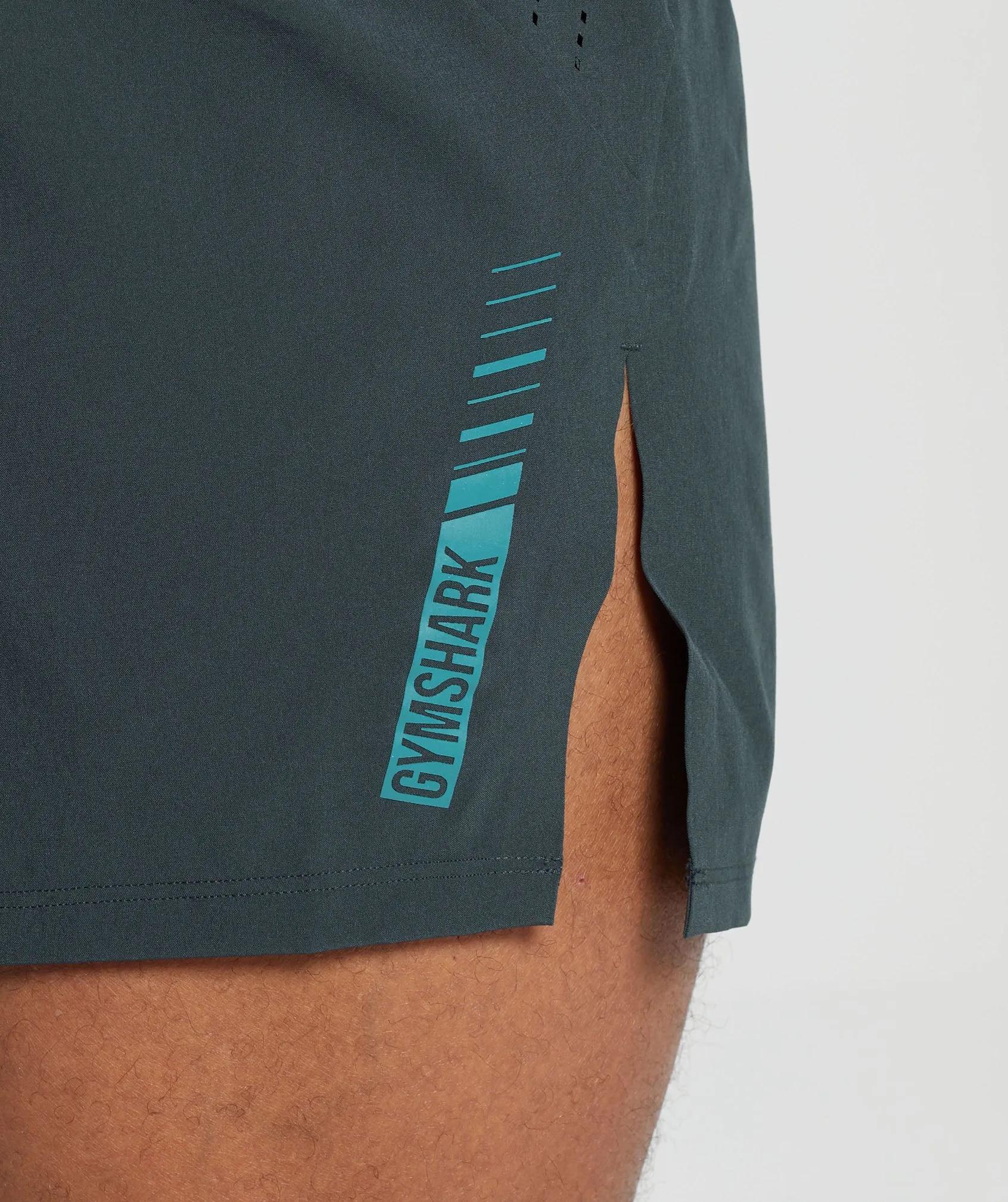 Gymshark Apex Run 4" Shorts - Darkest Teal
