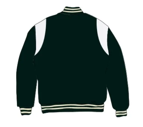 Holloway Custom Wool Varsity w/ Partial Leather Inserts