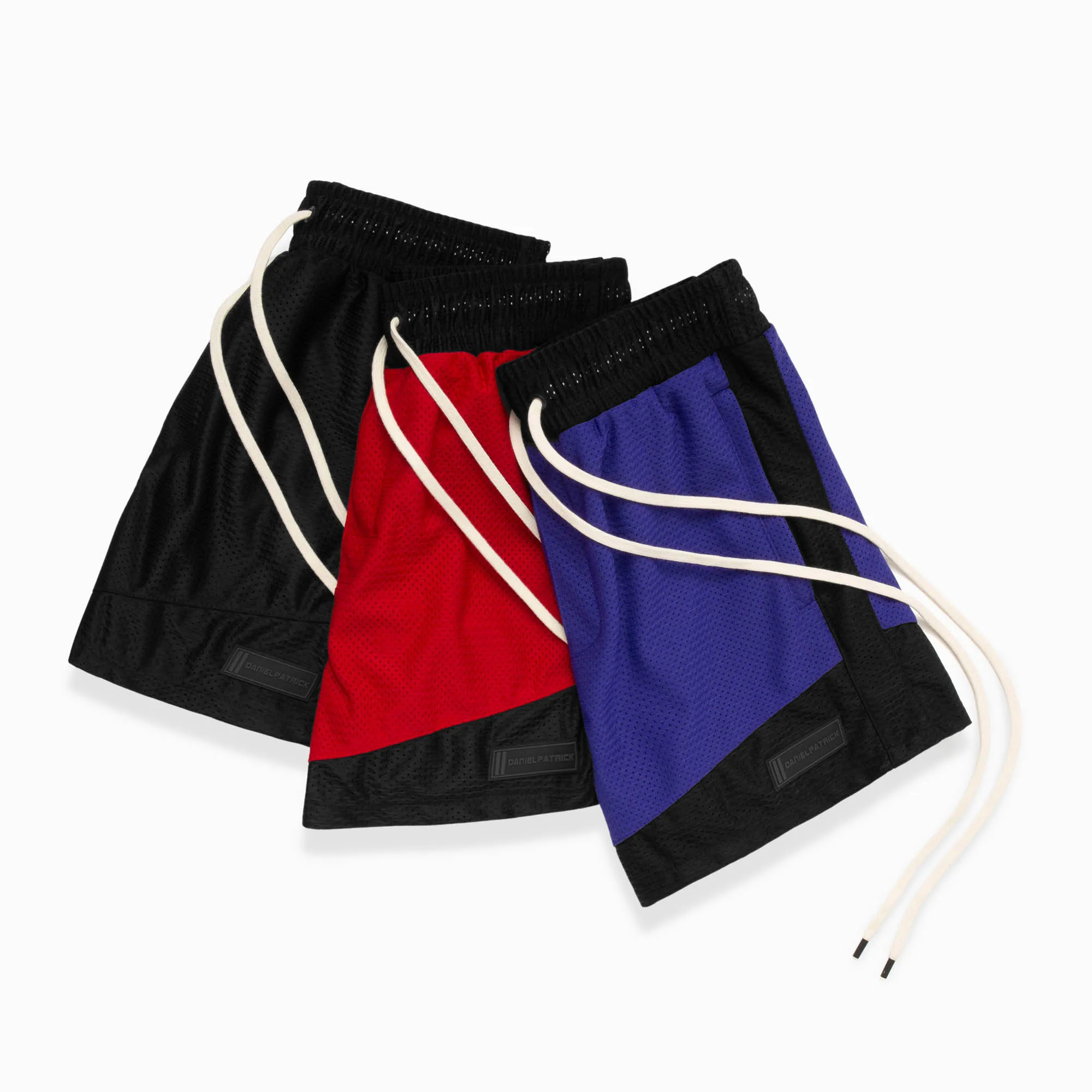 icon mesh gym short / ultra violet   black