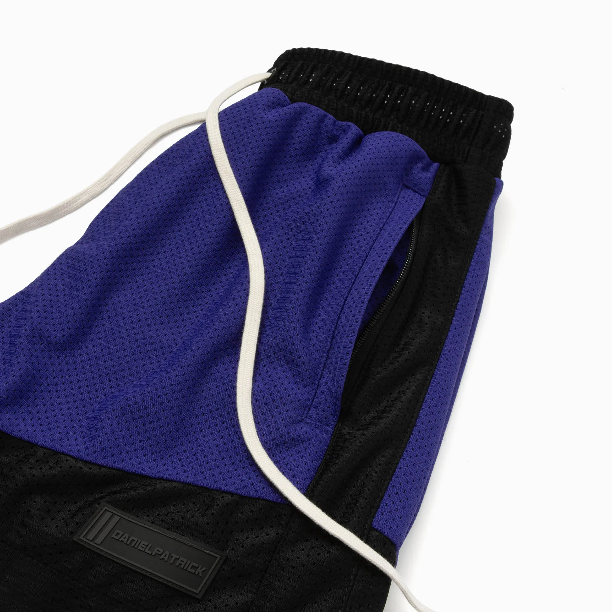 icon mesh gym short / ultra violet   black