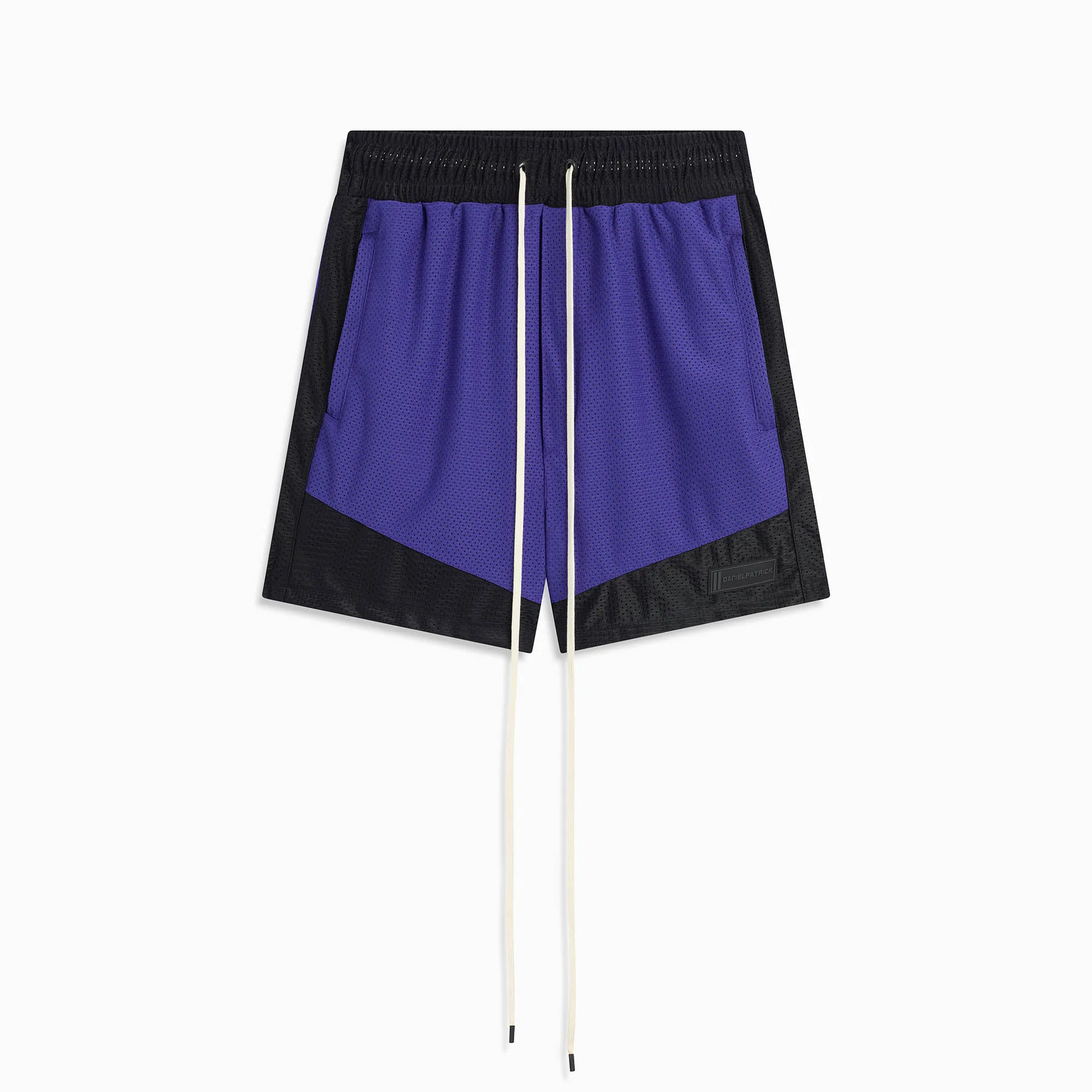 icon mesh gym short / ultra violet   black
