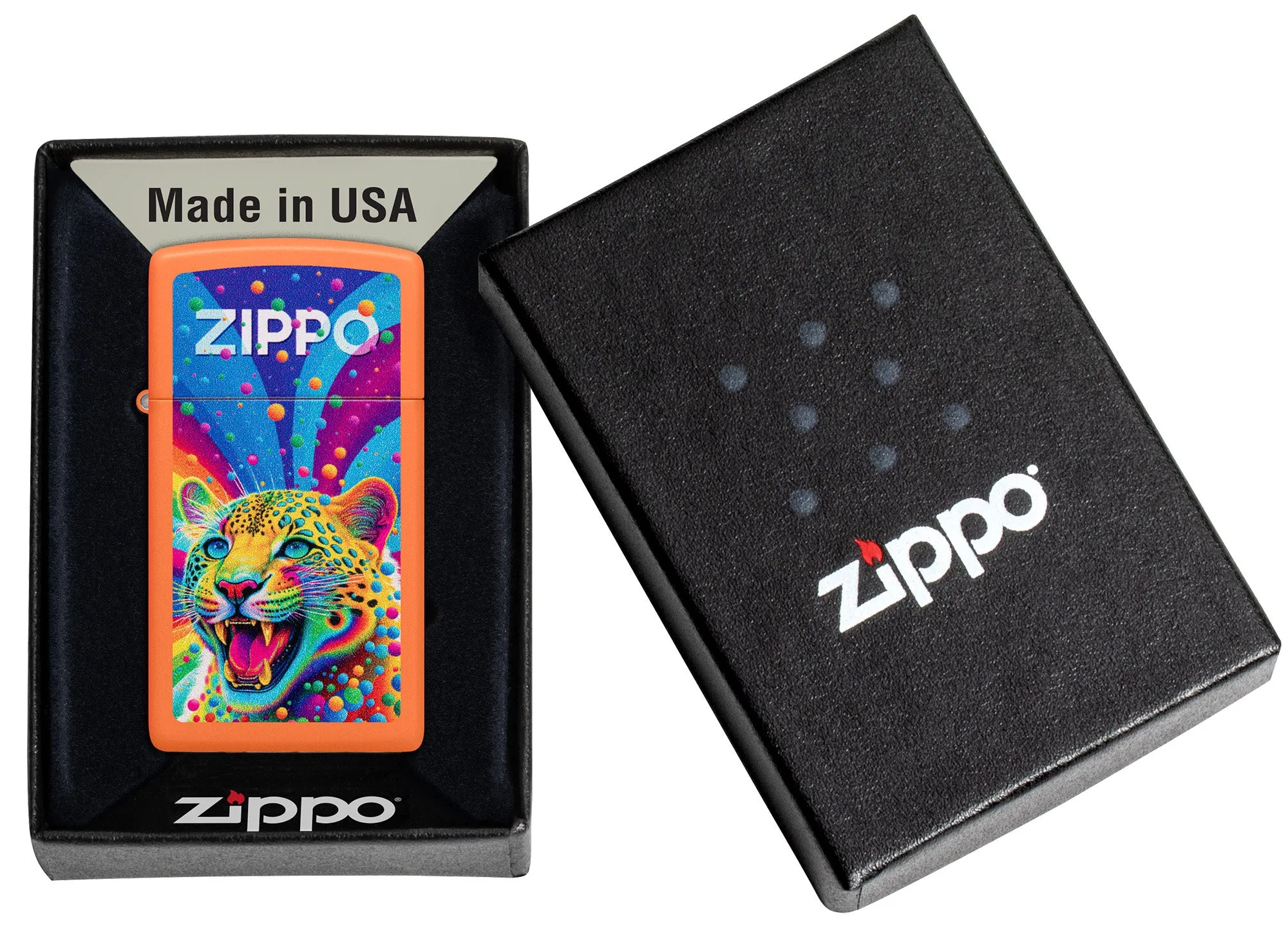 Leopard Zippo Design