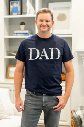 Luna White Dad T-shirt