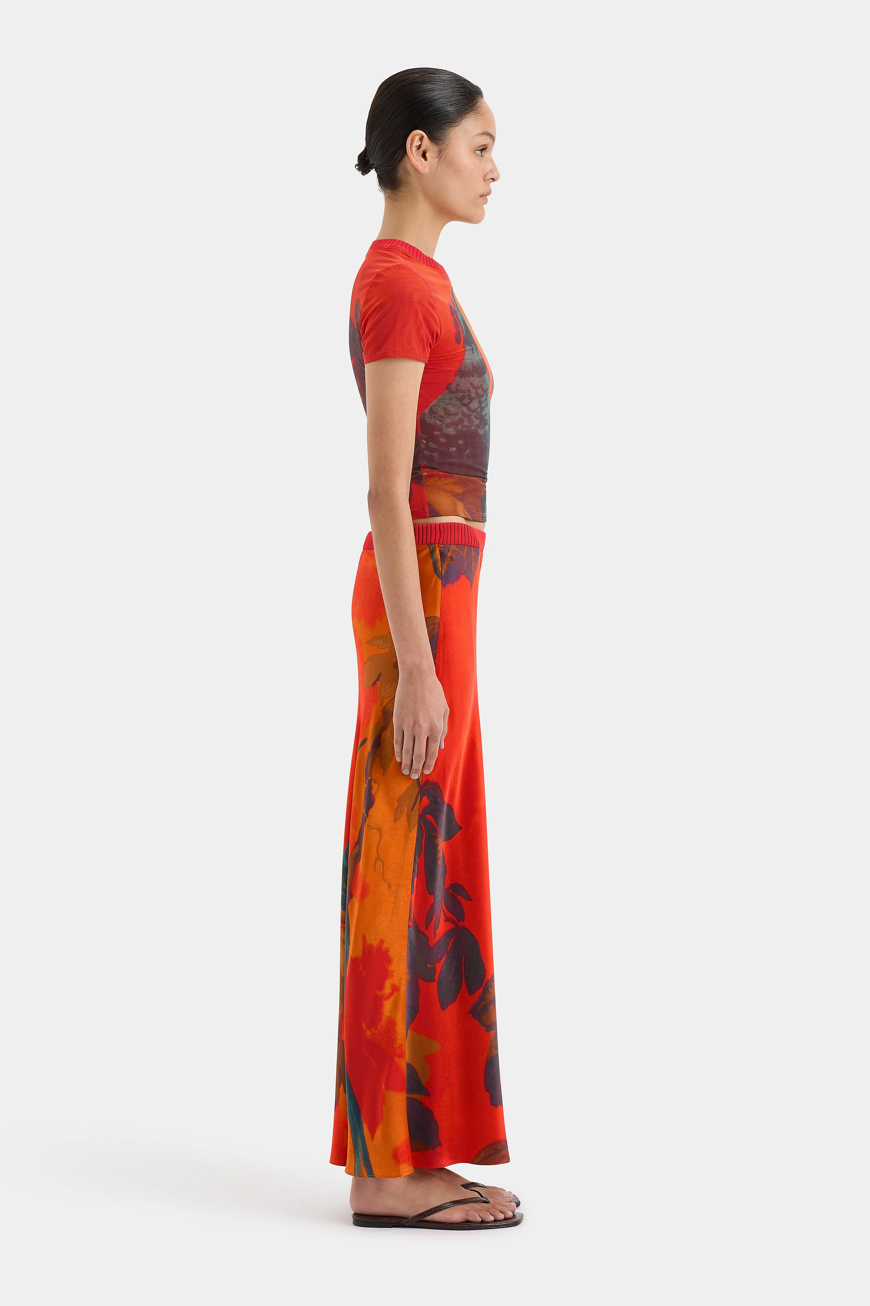 Lush Midi Skirt