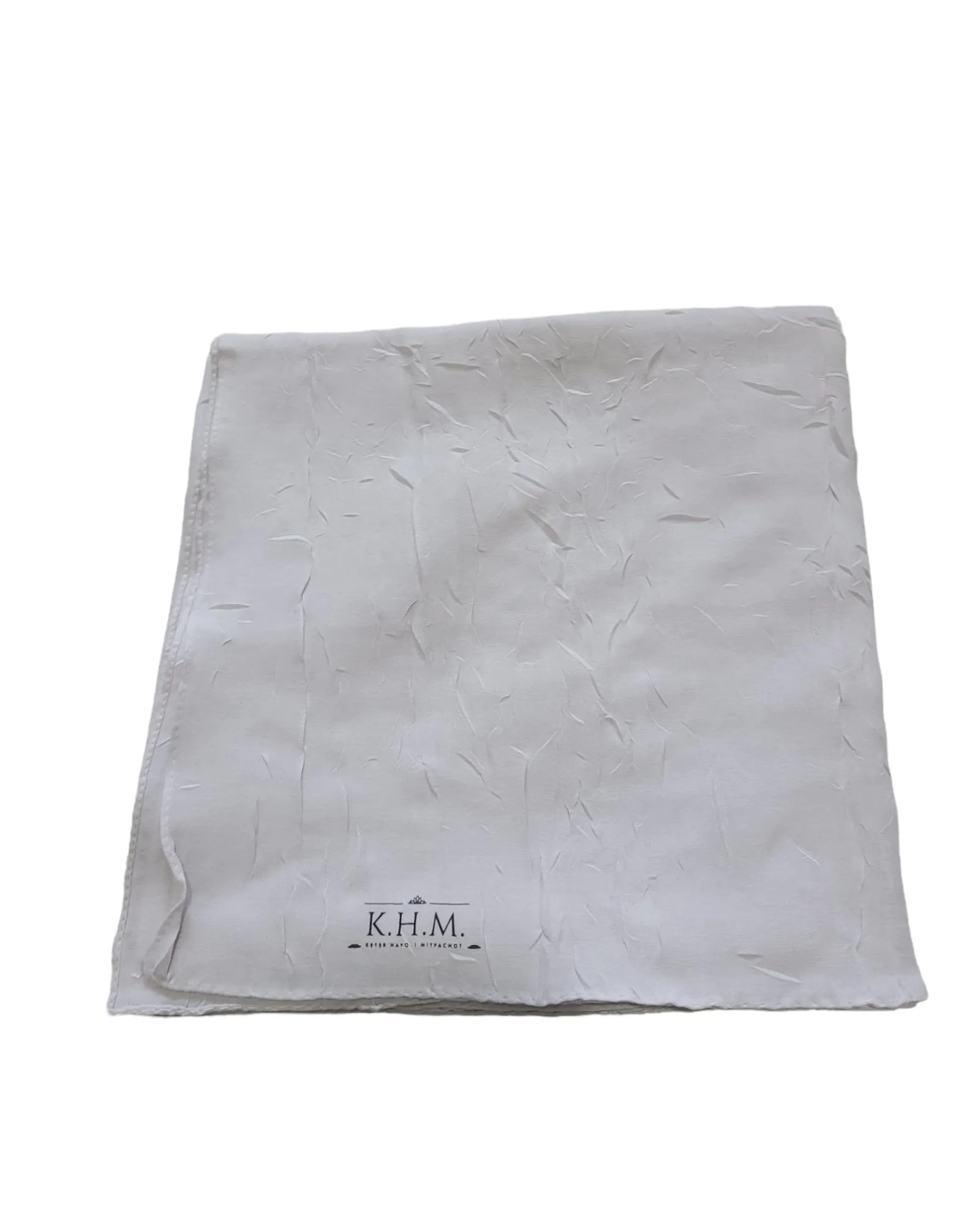 Solid Crinkled Square Scarf