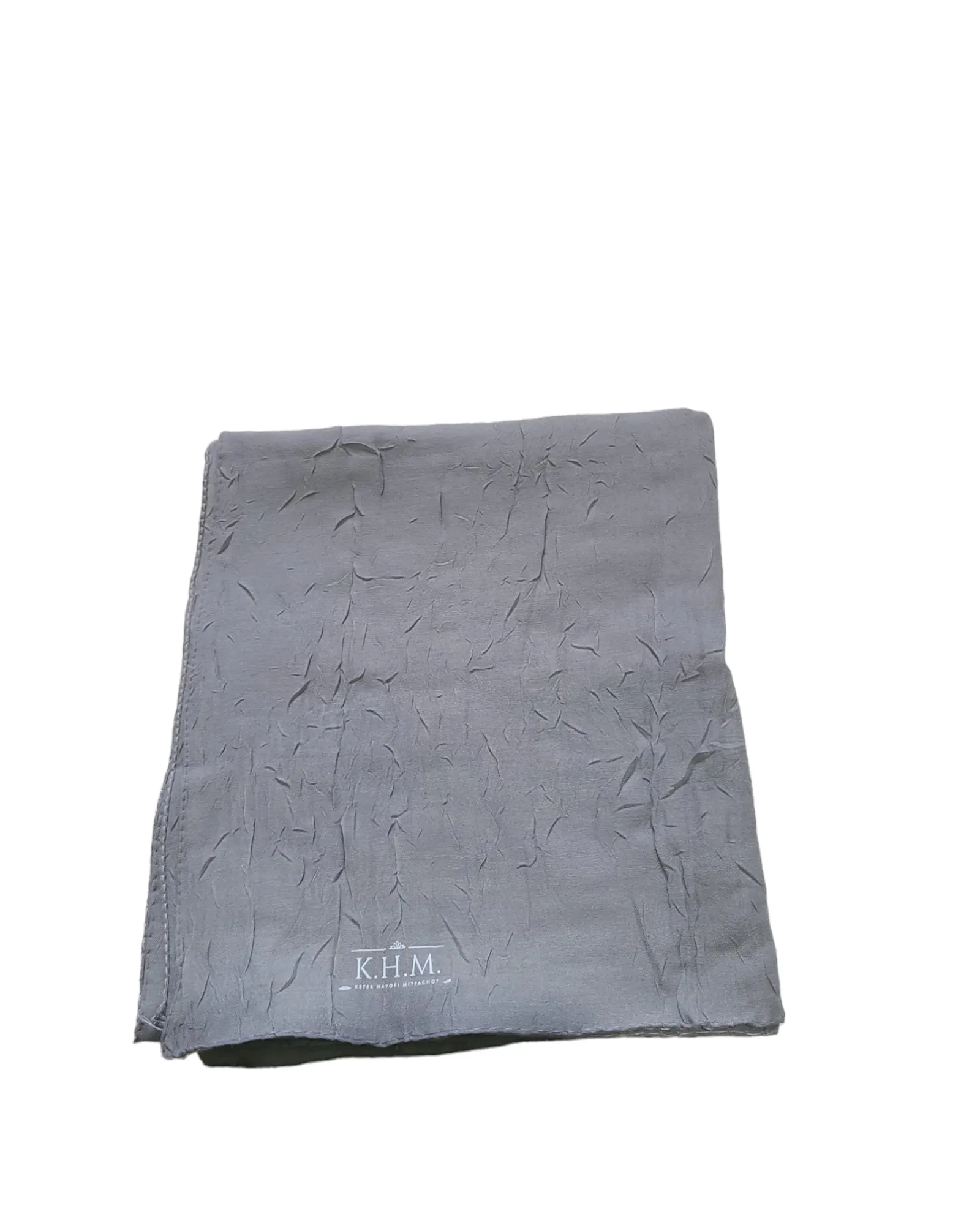 Solid Crinkled Square Scarf