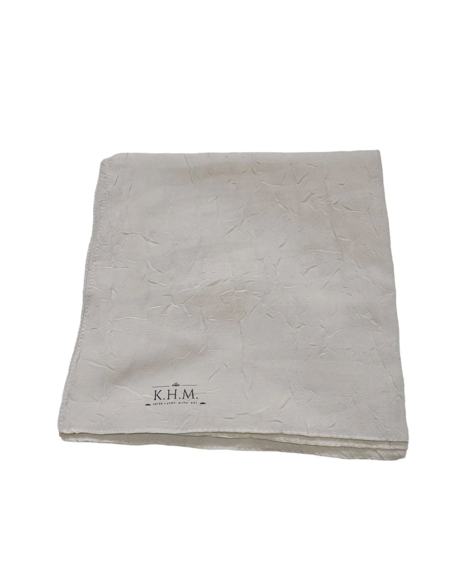 Solid Crinkled Square Scarf
