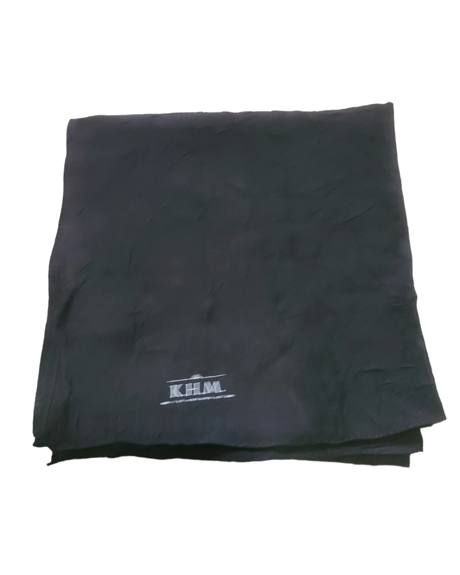 Solid Crinkled Square Scarf