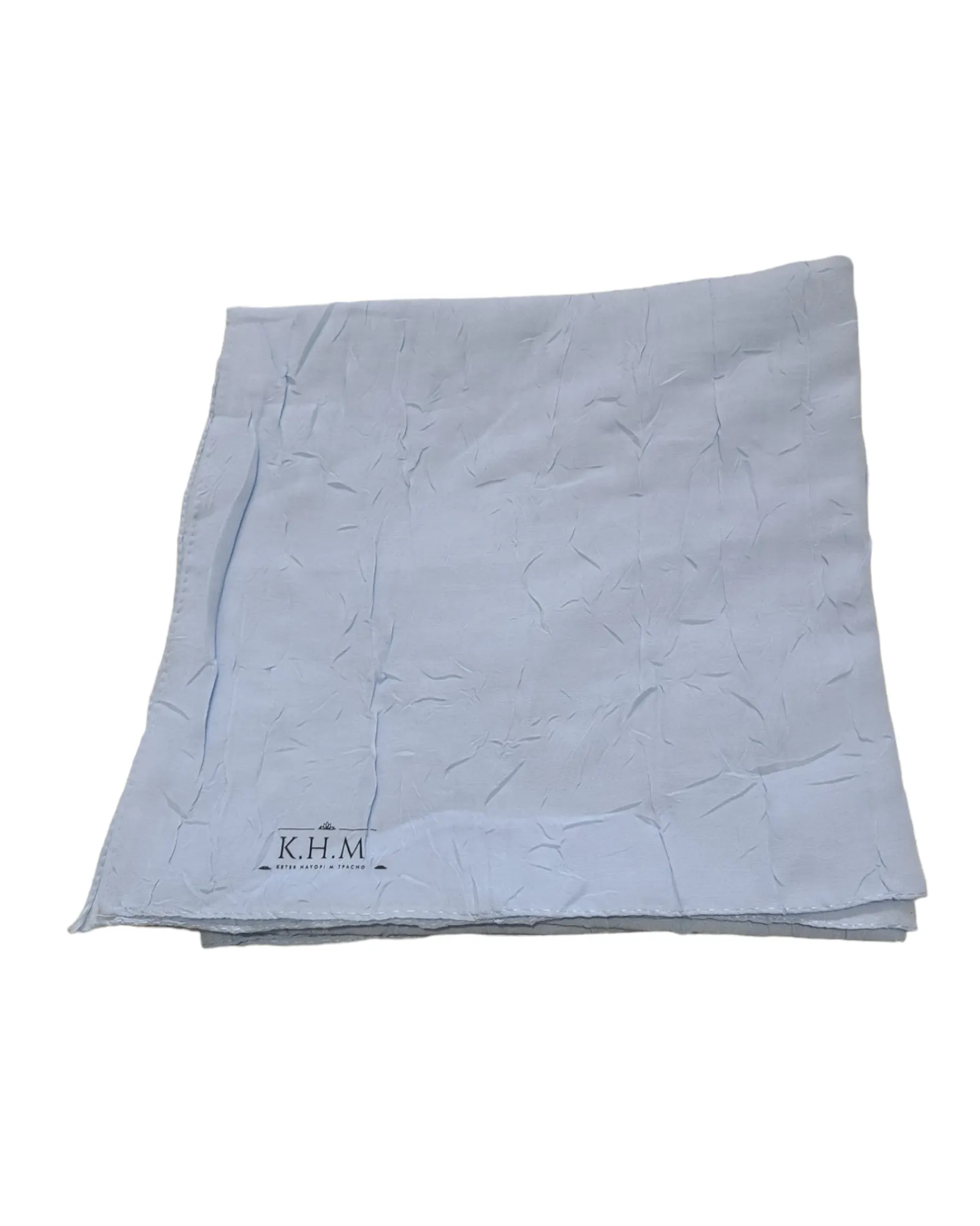 Solid Crinkled Square Scarf
