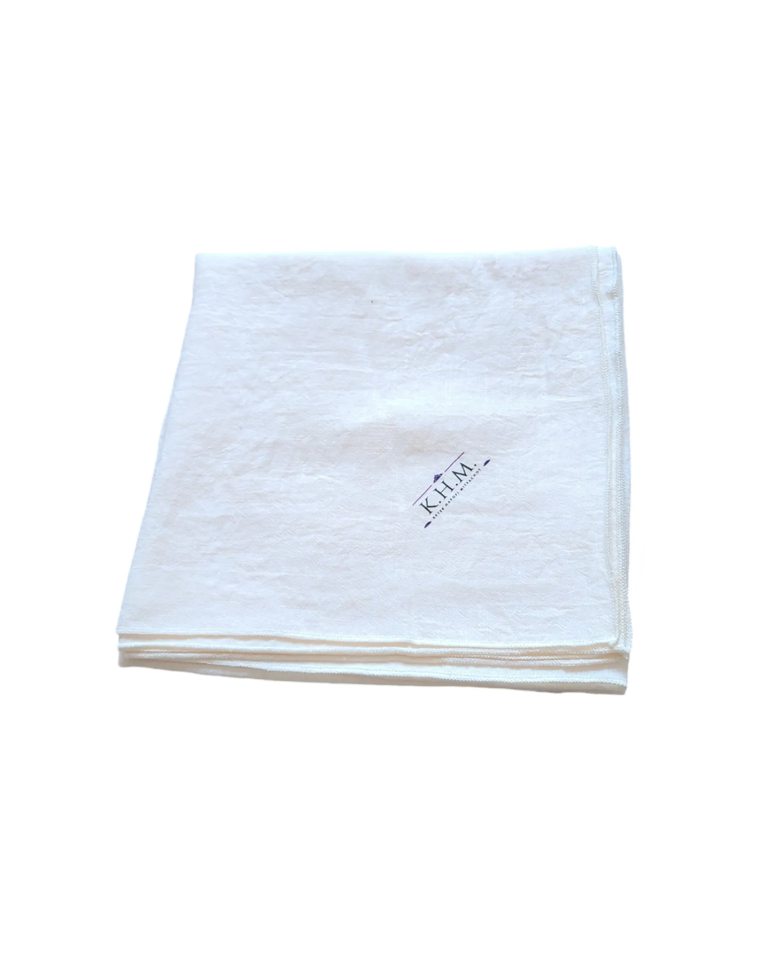 Solid Linen Square Scarf